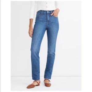 NWT Madewell Stovepipe Full-Length Jeans in Styler Wash